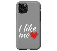 Ich mag mich - so einfach ist das lustiger Saying Red Heart [German Language Case for iPhone 11 Pro