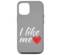 Ich mag mich - so einfach ist das lustiger Saying Red Heart [German Language Case for iPhone 12/12 Pro