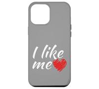 Ich mag mich - so einfach ist das lustiger Saying Red Heart [German Language Case for iPhone 12 Pro Max