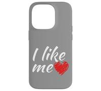 Ich mag mich - so einfach ist das lustiger Saying Red Heart [German Language Case for iPhone 14 Pro