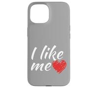 Ich mag mich - so einfach ist das lustiger Saying Red Heart [German Language Case for iPhone 15