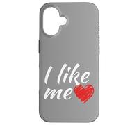 Ich mag mich - so einfach ist das lustiger Saying Red Heart [German Language Case for iPhone 16
