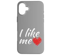 Ich mag mich - so einfach ist das lustiger Saying Red Heart [German Language Case for iPhone 16 Plus