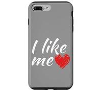 Ich mag mich - so einfach ist das lustiger Saying Red Heart [German Language Case for iPhone 7 Plus/8 Plus