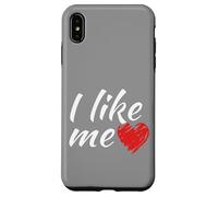 Ich mag mich - so einfach ist das lustiger Saying Red Heart [German Language Case for iPhone XS Max