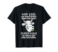 Ich möchte das Kühe mich mögen T-Shirt