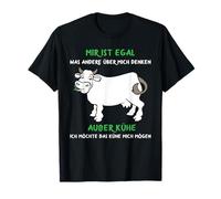 Ich möchte das Kühe mich mögen T-Shirt
