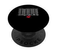 Ich rege mich nicht auf ich bringe alle um um PopSockets Adhesive PopGrip
