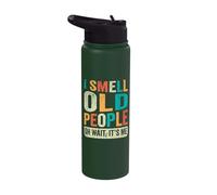 Ich rieche alte Leute, ich bin EIN lustige Stainless Steel Insulated Water Bottle