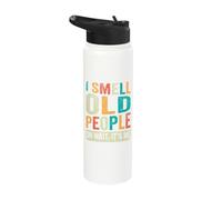 Ich rieche alte Leute, ich bin EIN lustige Stainless Steel Insulated Water Bottle