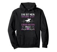 Ich Würde Jetzt Lieber Reiten Jumper Horse Riding Farm Pullover Hoodie