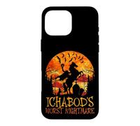 Ichabod's Worst Nightmare, Headless Horseman Halloween Case for iPhone 16 Pro Max