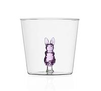 Ichendorf 0.09352375 Pink Rabbit Tumbler, Glass