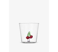 Ichendorf Fruits & Flowers Cherries Glass Tumbler 8cm