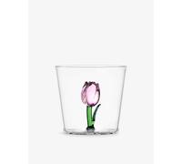 Ichendorf Ichendorf Pink Tulip Glass Tumbler