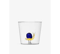 Ichendorf Ichendorf Snail Glass Tumbler 8cm Multicolor