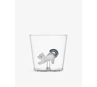 Ichendorf Ichendorf Tabby Cat Borosilicate-Glass Tumbler Multicolor