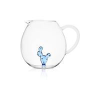 Ichendorf Milano Blue Cactus Jug | Desert Plants Collection | 290 orosilicate Glass | Handmade