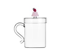 Ichendorf Milano Charlotte raspberry-detail mug - White One Size
