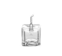 Ichendorf Milano Double Glass Oil Tank, Transparent, 1 Piece, Square, Solid, Mother's Day, Valentine's Day, New Year