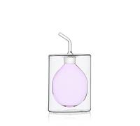 Ichendorf Milano Double Wall Oil Bottle Pink 150ml Cylinder Collection Double Wall