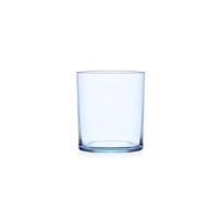 Ichendorf Milano Set of 4 Tumblers, Mediterranean Collection, Ice Blue, 40 cl, Glass