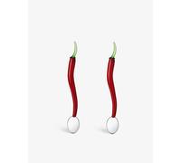 Ichendorf Vegetables Chili Pepper Borosilicate-glass Spoons Set of Two