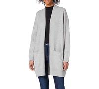 ICHI Women's IHALPA CA7 Cardigan Sweater, 200318_Grey Melange, M