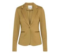 ICHI IHKATE BL Women's Blazer Short Blazer One-Button Blazer with Stretch and Lapel Collar, Lizard (180629), M