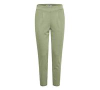 ICHI IHKATE Pique PA Women's Sweatpants Relaxation Trousers with Stretch Tight Cut, Willow Bough (180119), S