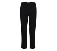 ICHI IHTWIGGY Raven Women's Jeans Denim Trousers with Stretch Straight Cut Crop Length, Black (194008), 4