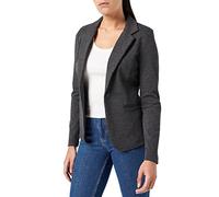 ICHI Women's 20101801 Blazer, Grey - Grau (Grey Melange 10020), 10 (Manufacturer Size: M)
