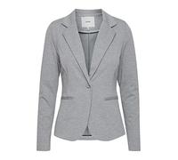 ICHI Women's 20101801 Blazer, Grey - Grau (Grey Melange 10020), 12 (Manufacturer Size: L)