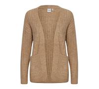 ICHI Women's Ihkamara Ca2 Rib Cardigan Sweater, Nomad (161212), XS