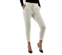 ICHI Women's Ihkate Pa Business Casual Pants, Cloud Dancer (114201), M