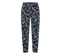 ICHI Women's Ihkate Print Pa22 Dress Pants, 202811/Total Eclipse Zebra Flower AOP, L