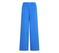 ICHI Women's Ihkate Sus Long Wide Pa2 Business Casual Pants, 184051/Strong Blue, S
