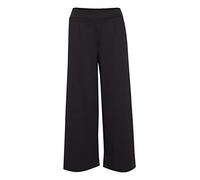 ICHI Women's IHKATE SUS Wide PA Casual Pants, 194008/Black, M