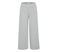 ICHI Women's IHKATE SUS Wide PA Casual Pants, 200318/Grey Melange, S