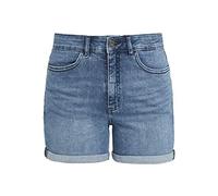 ICHI Women's Ihtwiggy Sho Denim Shorts