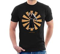 Ichigo Kurosaki Retro Japanese Bleach Men's T-Shirt Black