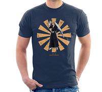 Ichigo Kurosaki Retro Japanese Bleach Men's T-Shirt Navy Blue