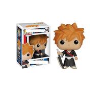 (Ichigo) Pop Kuchiki Bleach Rukia Kurosaki Ichigo Action Figures Pvc Model Gifts