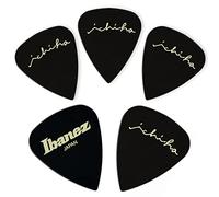 Ichika Nito Signature Pick, Teardrop Shape, Medium (0.8 mm), Ultem, Colour: Black