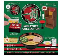Ichiran Miniature Collection x Set of 5 Types *Lucky Item Includes Full Comp Gacha Capsule Toy