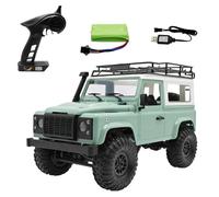 Ichlovdu RC Truck RTR Off-Road Vehicle Climbing Buggy Crawler All-Terrain Racing Car 4WD 1:12 MN 90 High Speed Radio Remote Control Car Toy Birthday Gift for Boys Adults (Green)