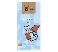 iChoc Classic Chocolate vegan 80g x 10 (Pack of 10)