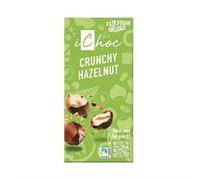 iChoc Crunchy Hazelnut Chocolate Vegan Organic 80g