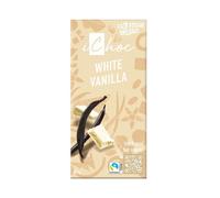 iChoc White Vanilla Chocolate Vegan Organic 80g - 4 Pack