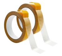 ICHOWHO 2Pack Hemming Tape 20mmX10m - Double Sided Tape for Clothes, Cloth Hem Tape Sewing Tape, Iron-on Hemming Tape for Curtains Trousers No Sew Fabric Tape Heavy Duty Rug Tape